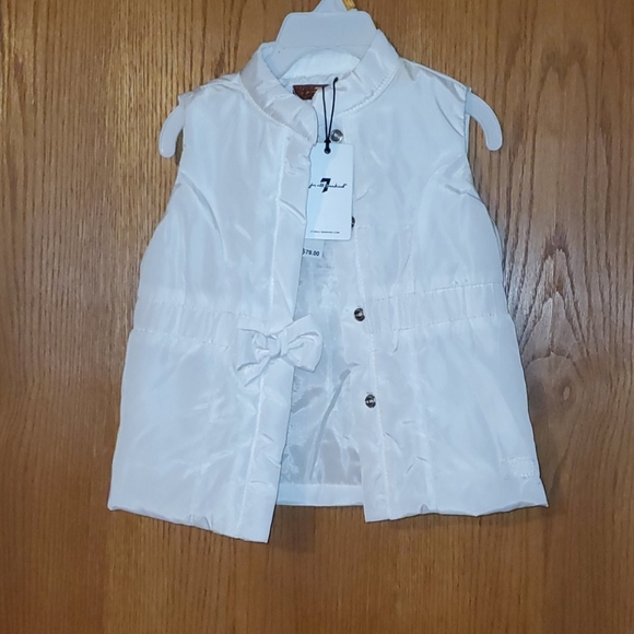 NEW 7 FOR ALL MANKIND VEST AND SHIRT - Picture 7 of 13